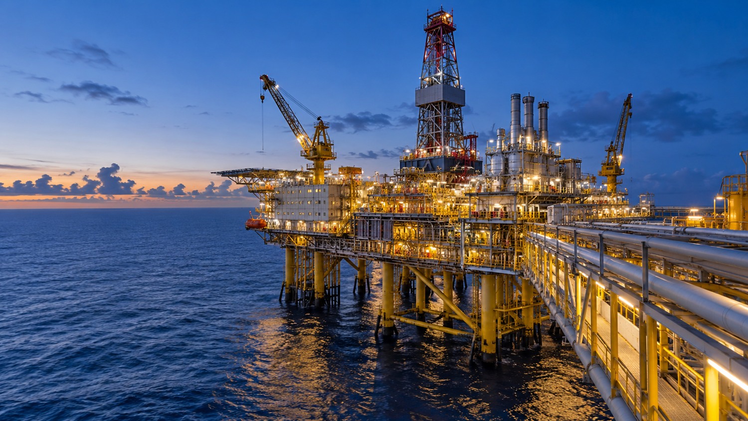 Illustrative oil & gas facility or operation